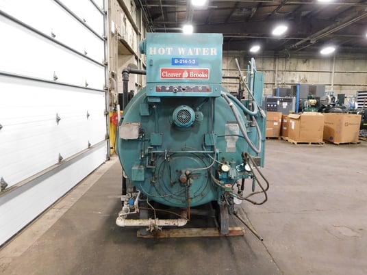 Cleaver-Brooks #CB-200-50, packaged hot water boiler, Natural gas, 50 HP, 60 psi - Image 7