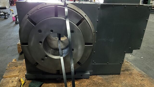16" SMW #RT-400V, 4-Axis rotary table w/ tailstock & Steady Rest - Image 2