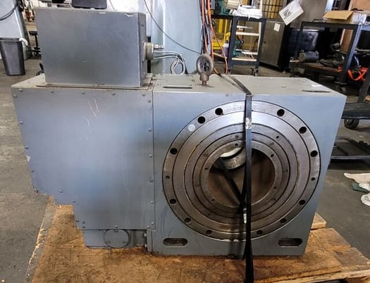 16" SMW #RT-400V, 4-Axis rotary table w/ tailstock & Steady Rest - Image 3