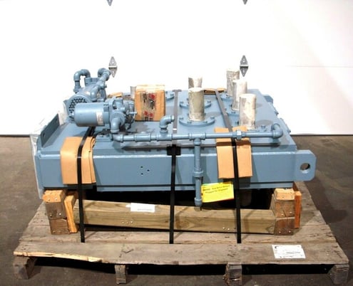 75 HP @ 345 RPM, Philadelphia gear reducer #F4/F5, 1.5 sf, 1.00 -1.1-18 ratio - Image 1