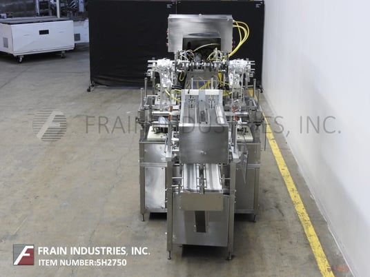 Autoprod / Oystar #SLH, capper over lidder, Stainless steel, automatic inline, dual lane roll stock heat - Image 3