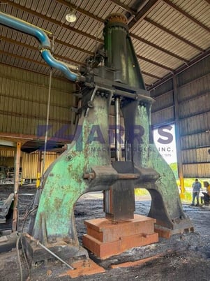 12000 lb. Chambersburg #12K, forging hammer, 120" btwn housing, 48" W x 76" platen - Image 1