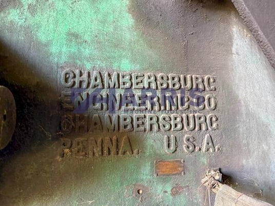 12000 lb. Chambersburg #12K, forging hammer, 120" btwn housing, 48" W x 76" platen - Image 8