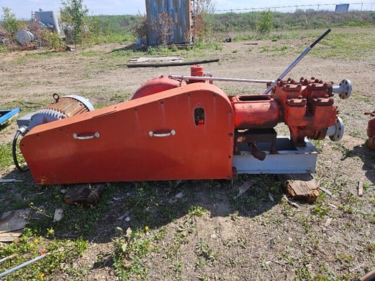 Wheatley, 535 Duplex Mud Pump, 30 HP Electric Motor - Image 1