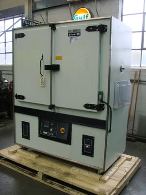 48" width x 36" H x 24" L Blue M TPS #DC-1406-G-ST350, stainless interior, horiz-air, 480 V., 24 KW, 662&deg;F - Image 2