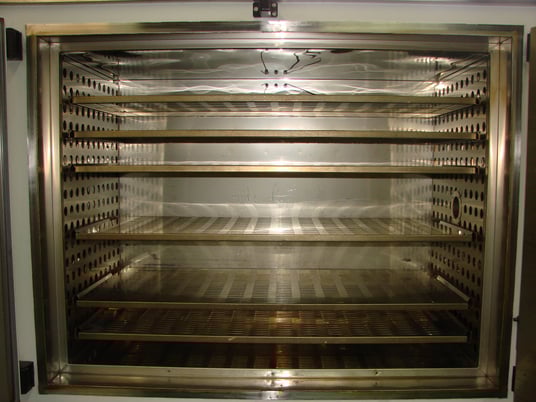 48" width x 36" H x 24" L Blue M TPS #DC-1406-G-ST350, stainless interior, horiz-air, 480 V., 24 KW, 662&deg;F - Image 3