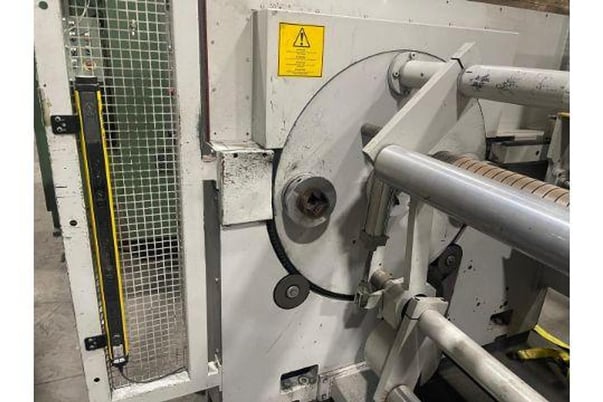 Comexi, turret rewind with slicing, 58" wide, 32" diameter, 1100 FPM, 2003 - Image 7