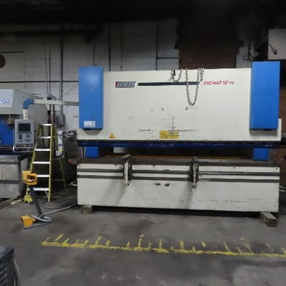 176 Ton, Ermak #CNCHAP-12'x176, CNC Press Brake, 3-Phase Wilson Hydraulic Holder, 20 HP, 2005 - Image 1