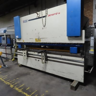 176 Ton, Ermak #CNCHAP-12'x176, CNC Press Brake, 3-Phase Wilson Hydraulic Holder, 20 HP, 2005 - Image 3