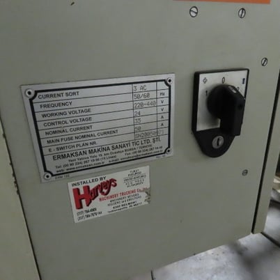 176 Ton, Ermak #CNCHAP-12'x176, CNC Press Brake, 3-Phase Wilson Hydraulic Holder, 20 HP, 2005 - Image 10