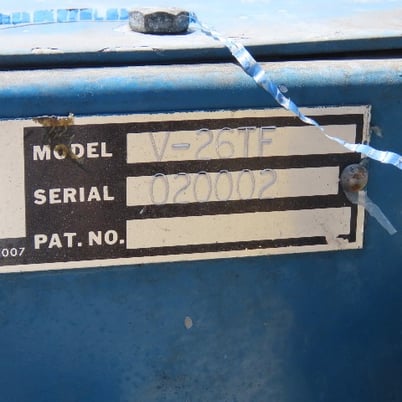 27 cu.ft. Almco #V-26TF, Continuous Thru-Feed Vibratory Tub Machine, 13' Length, 3-Phase, 460 V. - Image 2