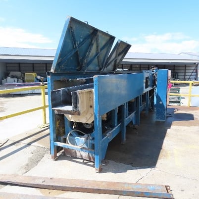 27 cu.ft. Almco #V-26TF, Continuous Thru-Feed Vibratory Tub Machine, 13' Length, 3-Phase, 460 V. - Image 3