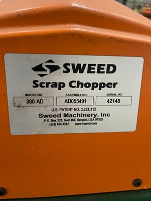 Sweed #300AD, scrap chopper - Image 2