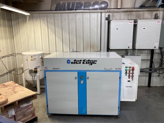 Jet Edge #MR513, CNC waterjet, 5' x 13' table, 50 HP, 55000 psi, Beckoff Control, 55-50C Jet Edge intensifier - Image 4