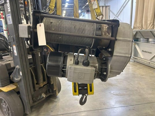 3 Ton, Yale #WA3M, overhead electric wire rope hoist, Flex 4EX receiver, 2015 - Image 5
