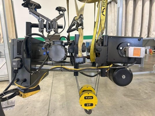 3 Ton, Yale #WA3M, overhead electric wire rope hoist, Flex 4EX receiver, 2015 - Image 6