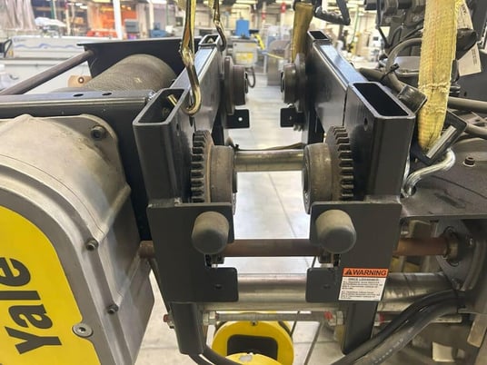 3 Ton, Yale #WA3M, overhead electric wire rope hoist, Flex 4EX receiver, 2015 - Image 9