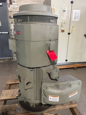 150 HP 3600 RPM General Electric, Frame L445VP24, TEFC BB EXP, 575 Volts, New Surplus - Image 1