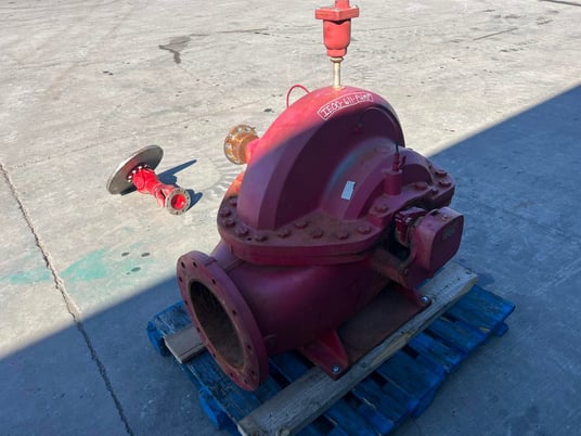 8" Water transfer pump, 3000 GPM @ 150 psi, 85 hours, 2019 - Image 1