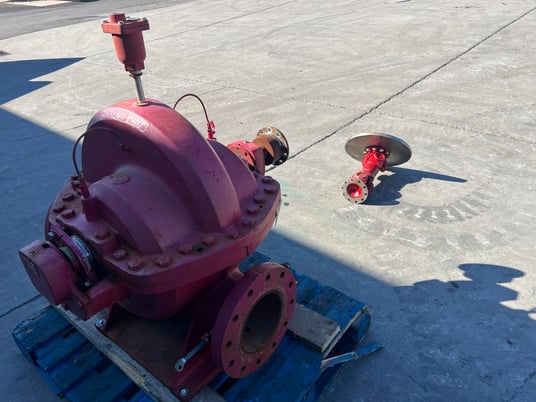 8" Water transfer pump, 3000 GPM @ 150 psi, 85 hours, 2019 - Image 2