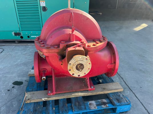 8" Water transfer pump, 3000 GPM @ 150 psi, 85 hours, 2019 - Image 5
