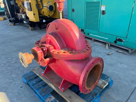 8" Water transfer pump, 3000 GPM @ 150 psi, 85 hours, 2019 - Image 9