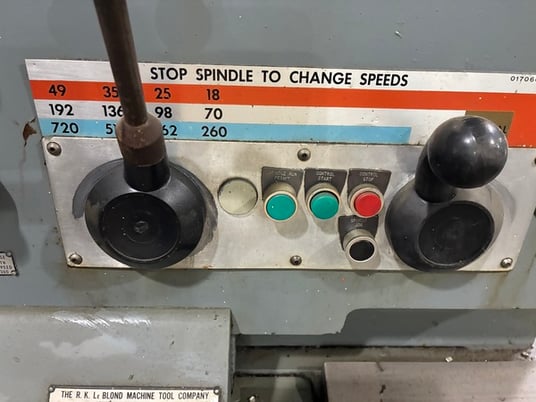 LeBlond lathe - Image 2