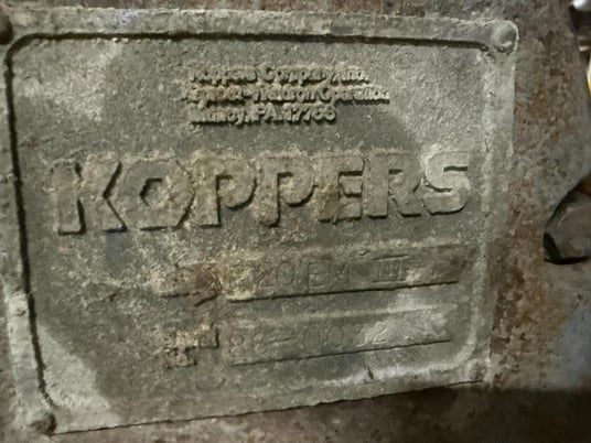 20" Koppers Andritz #20EM-III, refiner, no motor, new - Image 6