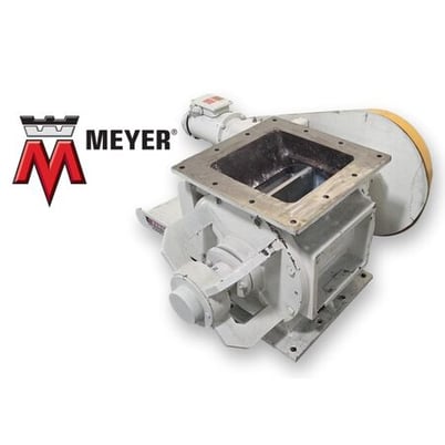 12" x 12" WM. width Meyer & Sons Inc. #12x12-HDX-Square, rotary airlock valve, 1 HP, 18.25" flange-to-flange - Image 1