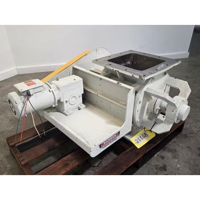 12" x 12" WM. width Meyer & Sons Inc. #12x12-HDX-Square, rotary airlock valve, 1 HP, 18.25" flange-to-flange - Image 4