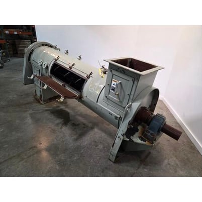 Continuous Process Paddle Mixer Jacketed Pug Mill, 24" diameter x 8' long - Image 3