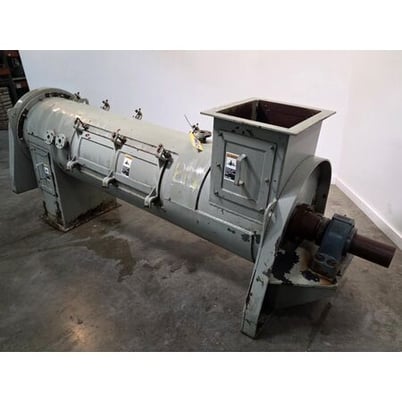 Continuous Process Paddle Mixer Jacketed Pug Mill, 24" diameter x 8' long - Image 4