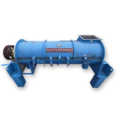 Littleford Day Inc #EK75AB, continuous jacketed plow mixer pug mill, 42 cu.ft. - Image 2