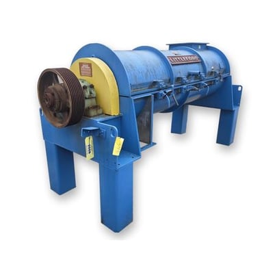 Littleford Day Inc #EK75AB, continuous jacketed plow mixer pug mill, 42 cu.ft. - Image 3