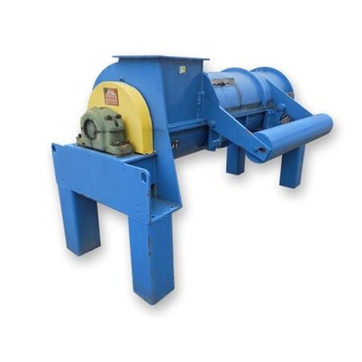 Littleford Day Inc #EK75AB, continuous jacketed plow mixer pug mill, 42 cu.ft. - Image 4