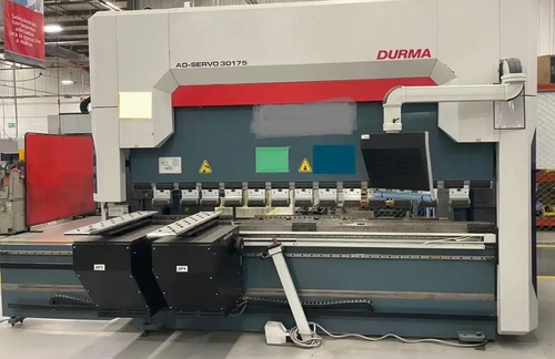175 Ton, Durma #AD-30175, CNC Press Brake, 10' overall, 14.3" stroke, Delem DA-69T Control, 2022 - Image 1