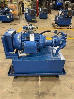 Sunsorce Silver Series #RM-19-22, Eps Hydraulic Pump System, 1765 RPM, 208-240/460 V., 300 psi, 2015 - Image 3