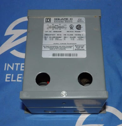 500 KVA 240/120 Primary, 24/12 Secondary, Square D, 500SV43B, transformer, 1 yr warranty - Image 2