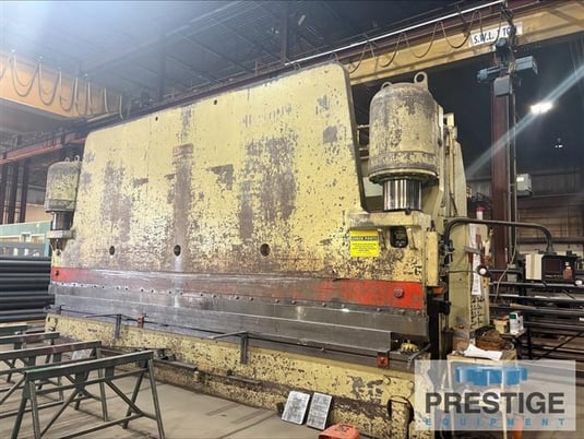 600 Ton, Pacific #K600-22, 22' overall, 242" between housing, 12" stroke, 50 HP, Hurco Auto-Bend 7 CNC, #44397 - Image 2