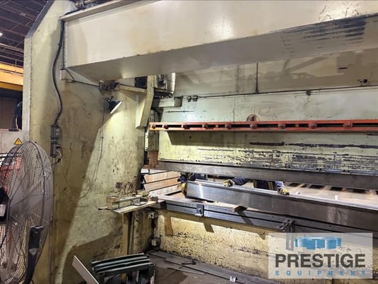 600 Ton, Pacific #K600-22, 22' overall, 242" between housing, 12" stroke, 50 HP, Hurco Auto-Bend 7 CNC, #44397 - Image 3