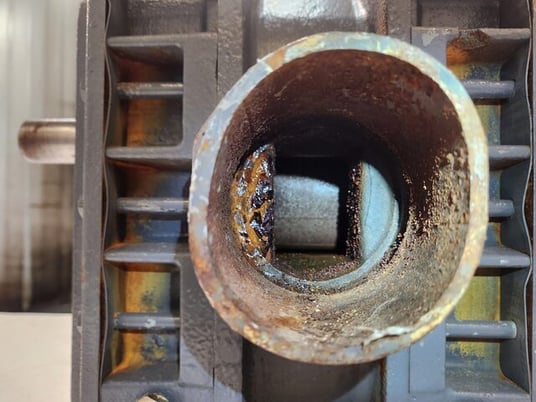 Roots #404-RCS-JV, rotary blower, carbon steel, 3-1/2" inlet/outlet, no drive - Image 7