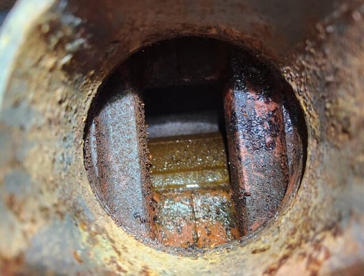 Roots #404-RCS-JV, rotary blower, carbon steel, 3-1/2" inlet/outlet, no drive - Image 8