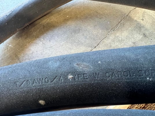 40' 4 Conductor electric cable, Royal Electric, with Camlock connectors, 2000 - Image 3