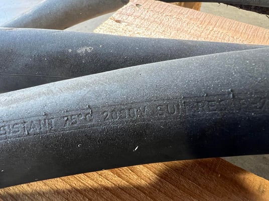 40' 4 Conductor electric cable, Royal Electric, with Camlock connectors, 2000 - Image 6