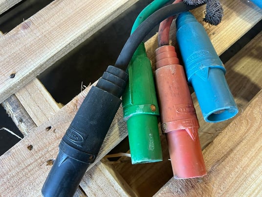 40' 4 Conductor electric cable, Royal Electric, with Camlock connectors, 2000 - Image 7