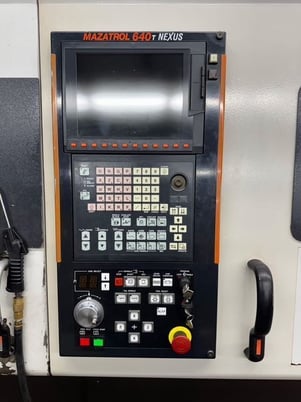 Mazak #QTN-Nexus-350II / 1500, CNC lathe, 26.8" swing, 12" chuck, 4" bar, 16.5" dia., 59.6" lgth, A2-11, 12 - Image 1