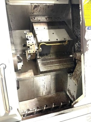 Haas #SL-20T, cnc lathe, 23" swing, 10.3" diameter x 20" L max, 8" chuck, 2" bar, 3" bore, 20 HP, 4k RPM, 10 - Image 3