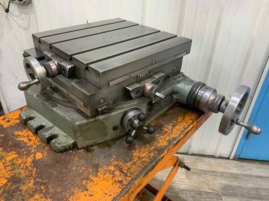15" x 15" Advance Products #B-15, 3-Axis rotary table, 360&deg; rotation - Image 1