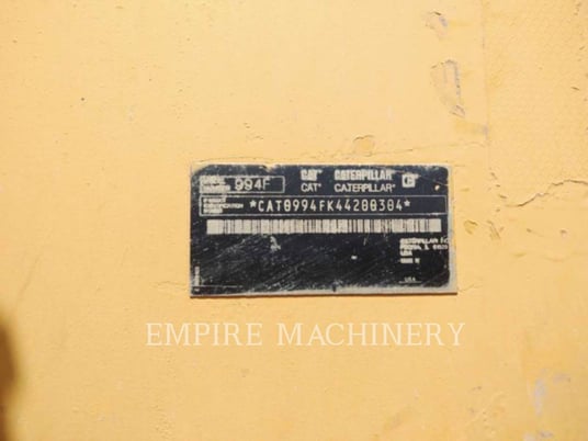 Cat 944F, Wheel Loader, 43050 hours, S/N: 44200304, 2010 - Image 5