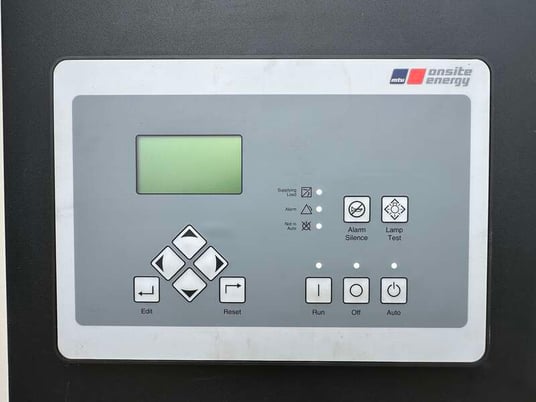 400 KW MTU #DS400, diesel generator set, 120/208 Volts, 448 HP @ 1800 RPM, 8V1600G80S engine, 27 hours, EPA - Image 8